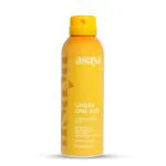 Asaya Under One Sun Sunscreen Spray with Aloe Vera extract | SPF 65+ PA +++ | Broad Spectrum UVA + UVB | For Men & Women | Quick-drying, Clear, Matte | Sweat & Water proof | All skin types | 150ml