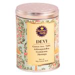 Karma Kettle DEVI Loose Leaf - Tulsi Green Tea With Ashwagandha, Gymnema And Moringa - 50 Gm Tin