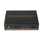Microware HDMI to HDMI Splitter Amplifier with Audio Extractor