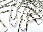 REDGE Steel 100 Pieces Paper Clips Medium 30 mm Office Clips for School and Office