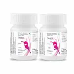 Geofit Multivitamin Multimineral Tablets with Vitamin C, Vitamin E, Vitamin A,Protein, Ginseng Extract Helps in Maintain Body Weight, Immunity & Healthy Skin - Pack of 2 ( Women, 60 Tablets )