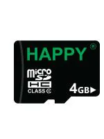 Happy 4GB Class 10 15 Mbps Memory Card Pack of 1
