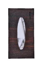 GLNRM Handcrafted Brown Wood Napkin Holder Stand 19 x 14.5 x 4.5 cm