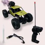 PARTEET Off Road Rock Crawler Climber Remote Control Car with Smoke for Kids (Assorted)