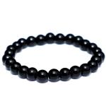Crystal Divine Black Tourmaline Healing Crystal Bracelet For Woman 8mm Money Magnet Bracelet For Girls Crystal Bracelet For Men Friendship Gifts Hand Bracelet Couple Bracelet Aesthetic Bracelets