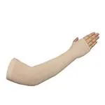OXILY UV Sun Protection Arm Sleeves With Thumb Hole For Summer - UPF 50 - Arm Cover For Tanning And Sunburn Protection (skin)