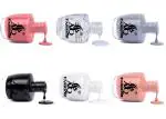 AQ FASHION HD Nail polish Bubblegum Pink, Base Cot, Grey, Black, White, Nude Combo Set