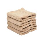 Rangoli Venetion Beige Towel Set Of 4