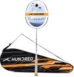 Hundred White, Blue Unicarbon  Nuclear 60 Superlight Unstrung Badminton Racquet, G