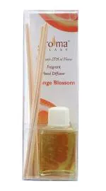 Aroma Galaxy Orange Blossom Scented Reed Diffuser Oil in Glass Bottle with 6 Reed Stick 30 ml