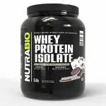 NUTRABIO Complete Whey Protien Isolate 5 lb Ice Cream Cookie Dream l Personal Care l Health l Supplement l Shake l Protein l Nutrition l Muscle Builder