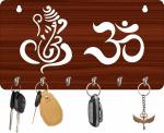 Lacuna Ganesha Om Key Holder - 6 Hooks