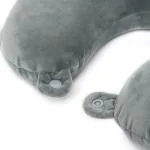 TAINPAR Car Neck Support Pillow 100% Memory Foam Neck Rest Travel Neck Pillow For MG Hector Plus.