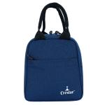 CRESTAR Insulated Travel Lunch Tiffin Storage Nylon Bag Leakproof Hot Cold for Men Women Unisex Kids, Office, College, Picnic & School, 7 Liter (BLUE, Small)