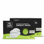 Pee Safe Disposable Underarm Sweat Pads Folded 14 Pairs Sweat Pads