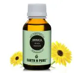 Earth N Pure Arnica Essential Oil ( Arnica Montana Oil) | 50 ML | 100% Undiluted, Natural & Therapeutic Grade