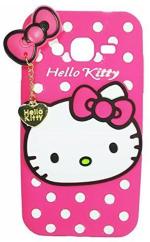 Mbcase Samsung Galaxy On5 Pink Silicon Grip Case Back Cover