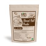 MB Herbals Almond Shell Powder 227g Size 80 - 100 Mesh for Natural Face Scrubs