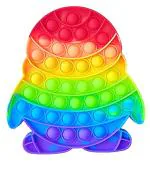 KARTUNBOX Fidget Butterfly Toys, Big Push Pop Its Bubble Fidget Sensory Toy, Autism Special Needs Silicone Stress Relief Toys, Sensory Toys Novelty Gifts for Kids (Multicolor)