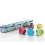 Aditi Toys Clay Dough Creation, Clay Dough with 5 Colorful Clay & Sculpting Figures, Non-Toxic Clay Dough, Inventive Clay Dough for Kids Above 3 BIS Approved (100gmX5pcs)