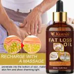KURAIY Fat Loss Oil Dissolve Fat Essential Oil for Whole Body Ginger Extract 30ml