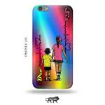 Tweakymod Printed Brother Sister Back Cover For Iphone 6