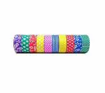 Kidivo Multicolor Plastic Glitter Tape Roll (Pack of 20)