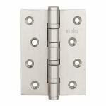 AKS Stainless Steel Four Ball Bearing Door Hinge Length 6 inch Width 3 inch Thickness 3 mm Finish Satin SS Pack of 4 Piece