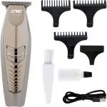 GW Professional Hair Clipper Trimmer G W- 9767 Corded and Cordless Trimmer 90 min Runtime 3 Length Settings, Silver