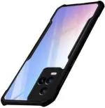 Mcase Black Tp, Silicon Back Cover For Vivo Y33s, Viov Y21 2021, Vivo Y21a (Model - Eagle Transparent Back Case - 35054)