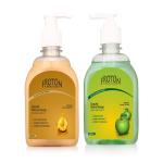 Froton Handwash Gold & Green Apple fragrance and vitamin E with added moisturizer - 250ml (pack of 2)