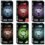 NottyBoy Refreshed Edition Over Time, Ultra Thin, Extra Lube | Flavoured Pack Condoms - 60 Pieces