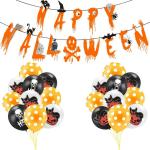 Festiko Halloween Party Decorations, Happy Halloween Banner For Halloween Themed Party Supplies