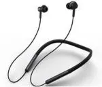 Wireless bluetooth neckband lets you switch between music and calls with the push of a button