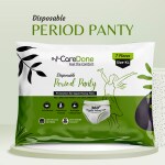 CareDone Disposable Period Panty in Comfortable and Sustainable Solution for Period Protection Size XL (Pack of 7)