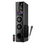 Tecnia Atom 1108 Bluetooth Tower Speaker with Karaoke Mic 80 W Bluetooth Tower Speaker