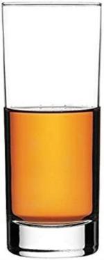 Cracker Transparent And Crystal Clear Design Round Whiskey Wine Short Juice Glass Set 285ml (Pack Of 6)