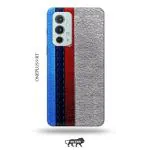 Tweakymod Printed Leather Strips Back Cover For OnePlus 9RT