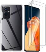 Fabekee Transparent Tempered Glass Screen Protector Guard For Oneplus 9