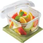 BOROSIL Microwavable Klip - N - Store - 520 ml Glass Grocery Container