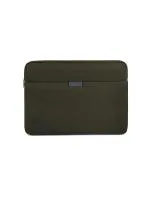 Muvtech Olive Green Bergen Protective Water Resistant Nylon Laptop Sleeve Case Cover Up To 14 Inch