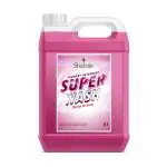 Shatras Super Wash Pink Lily Liquid Detergent, Laundry Liquid for Fabric Care, Machine and Hand Wash