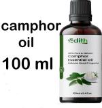 Edith Naturals Natural'S Camphor Oil Natural-Undiluted,For Steam Inhaler,Cough,Cold,Relaxing,Hair (100 Ml)