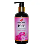 Natural Nectar Rose and Tea TreeShower Gel with Single Pump, Essential Oils, Vitamin-c, Aloevera extract and tea - Natural Body Wash for Men and Women - Paraben, Silicon Free
