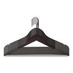 Home Heaven suede Plastic Hangers, Plastic Clothes Hangers Ideal for Everyday Use, Clothing Standard Hangers