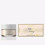 SMART BEAUTY Oriflame OPTIMALS Clear White Lightening Eye Cream 15 ml with MILK & HONEY GOLD Softening Creamy Soap Bar 100 g (2 Items in the set)