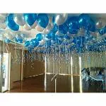 SV Traders Metallic Fringe Foil Curtain for Birthday | Wedding | Anniversary Decoration