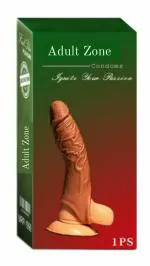 Adult Zone Silicon Reusable Condom Sleeve 6inch