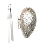 Urban Buy Stainless Steel Roti Chimta Tong With 1 Pcs Aluminum Momo Sancha and (Multicolour & Pack of 2)