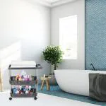 SHRAVI Slim Rack for Kitchen Storage Rack Shelf for Living Room, Office colour - Grey (3 LAYER)